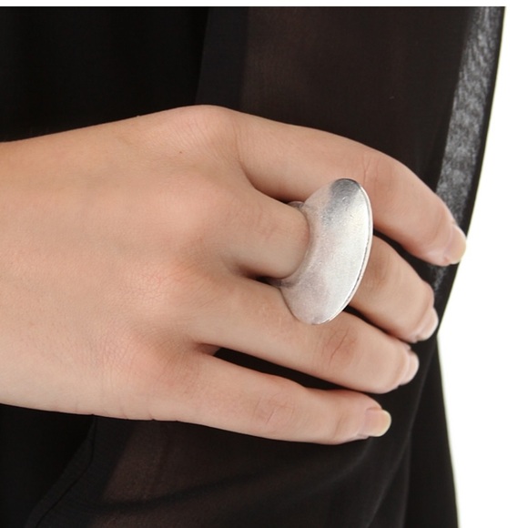 LOW LUV x Erin Wasson antiqued gold *Butterfly* boho statement ring 6 7 - Picture 6 of 6